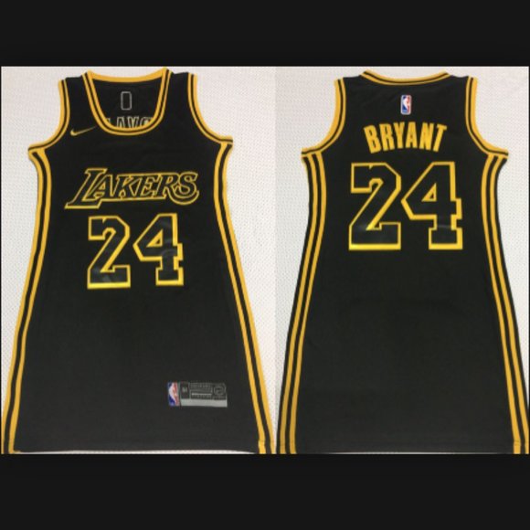 lakers black jersey women's